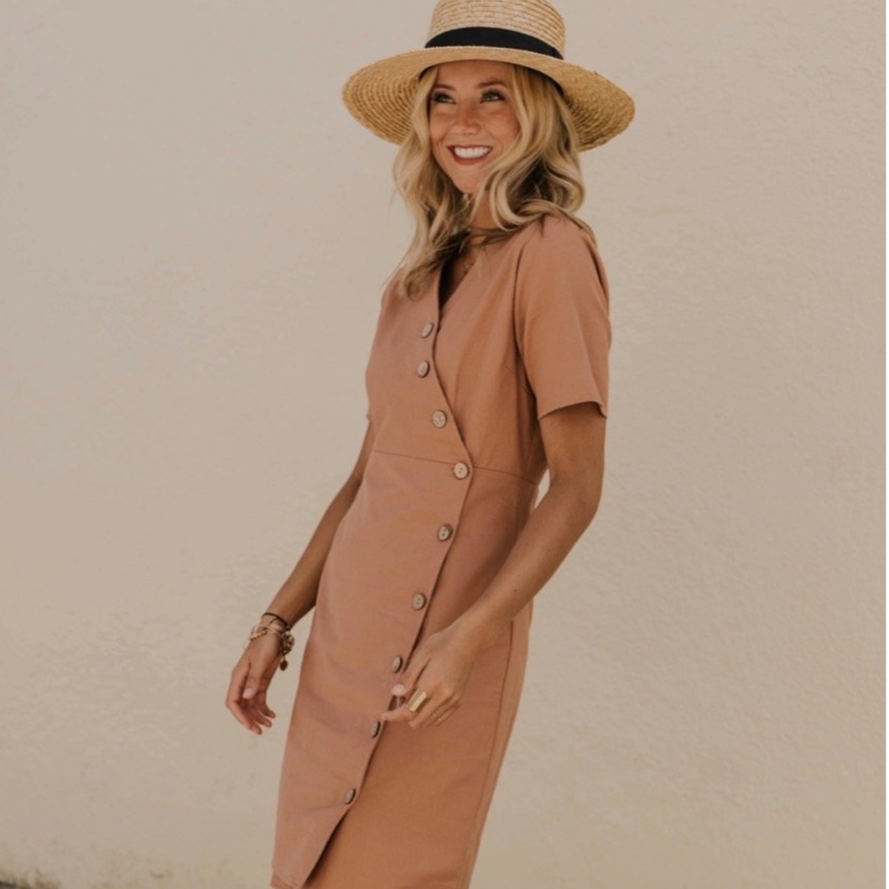 Roolee Naples Button Dress